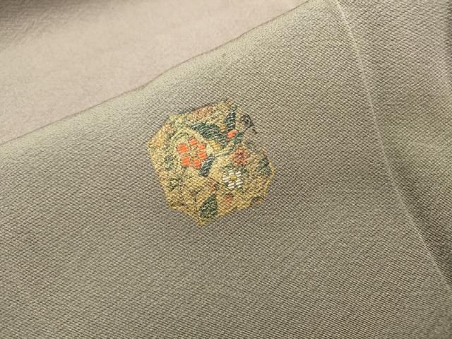 平和屋着物□訪問着 刺繍 破れ色紙花文 暈し染 金彩 正絹 逸品