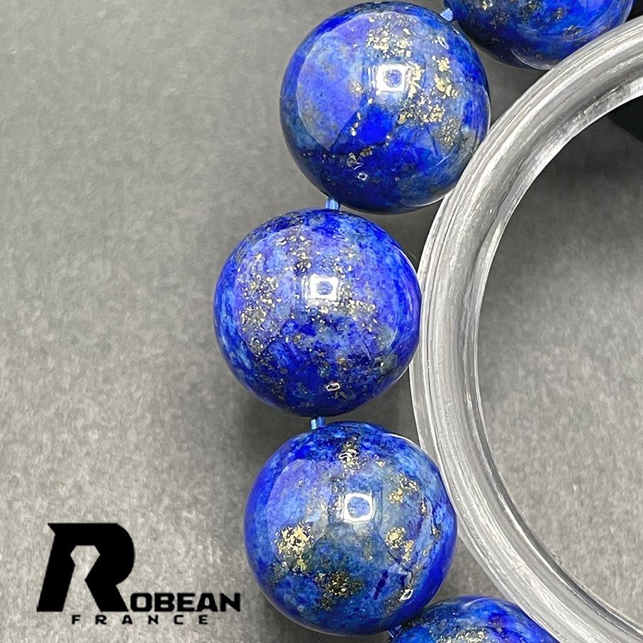 在庫切れ 高級 EU製 定価5万円☆ROBEAN・ラピスラズリ☆ブレスレット パワーストーン 天然石 綺麗 お守り プレゼント ギフト 貴重  14.7-15.3mm 1001G1386 - メルカリ