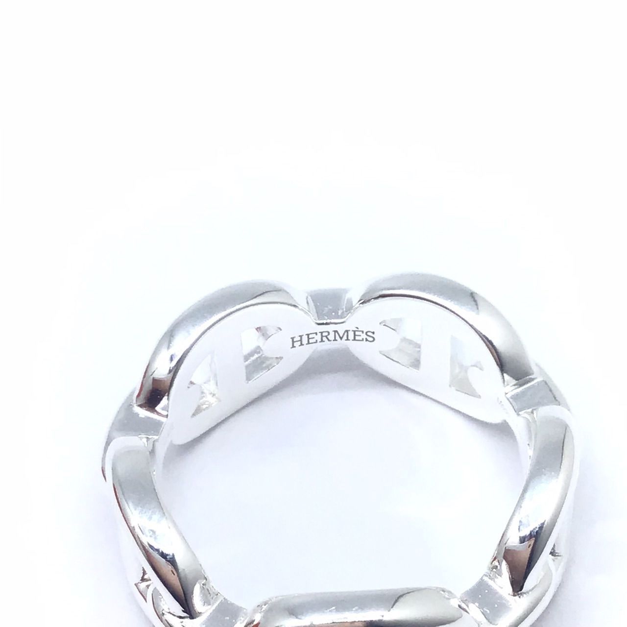 HERMES エルメス アンシェネPM #57 17号 リング シルバー Ag925 SV925