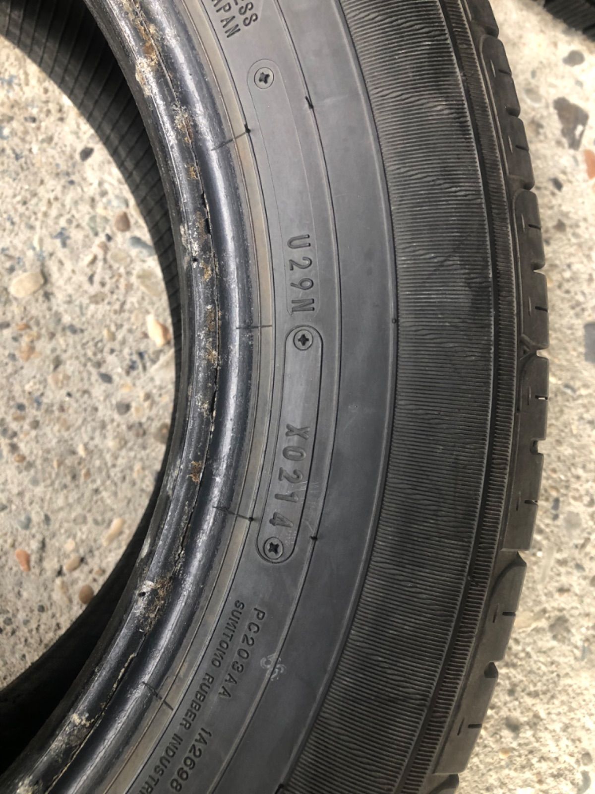 195/65R15 ダンロップ EC203 4本 中古品 - メルカリ