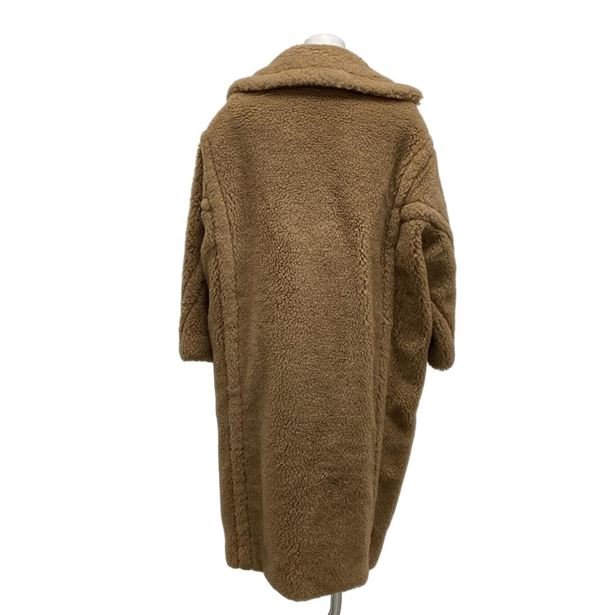 Max Mara マックスマーラ コート サイズXS レディース テディベア アイコン コート 101643266 ブラウン 長袖|SFILATA|冬 シルク
