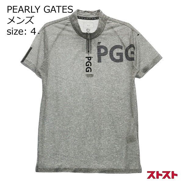 パーリーゲイツ　半袖シャツ PEARLY GATES パーリーゲイツ 2023年モデル ハーフジップ半袖Tシャツ 4