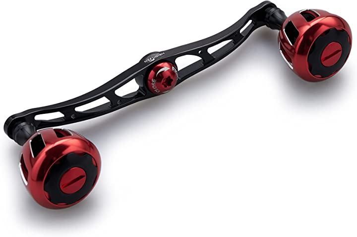 HEIGHTEN 130mm リール ハンドル 32mmノブ搭載 シマノ ダイワ アブ