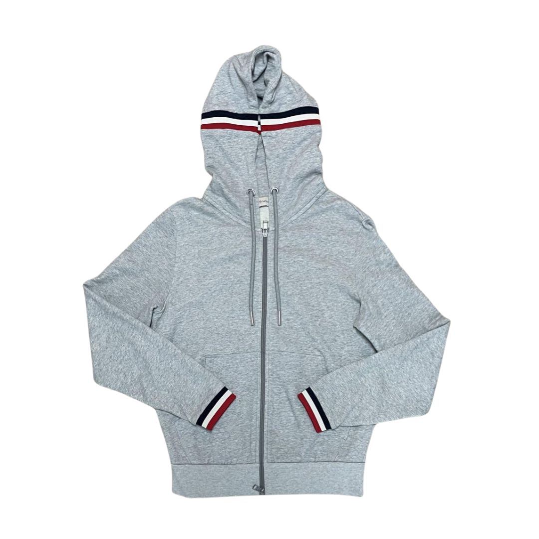 モンクレール★ビッグロゴパーカー★グレー★XS★国内正規品 MONCLERモンクレールビッグロゴパーカーグレー