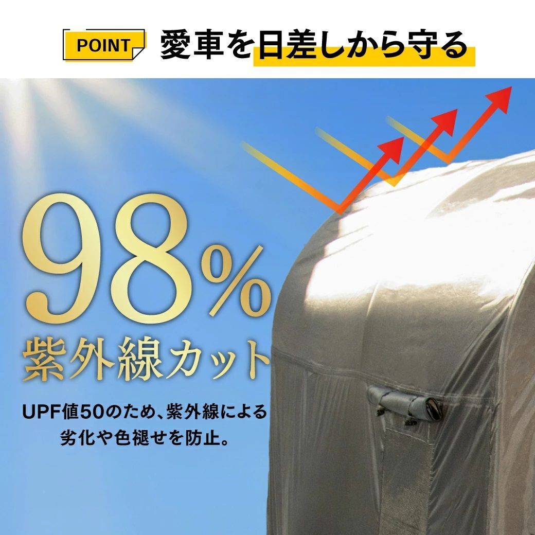 宝石のような PYKES PEAK パイクスピーク サイクルハウス Sサイズ サンドカーキ 1台用〜2台用 自転車置き場 バイクガレージ 工具不要 バイクシェルター