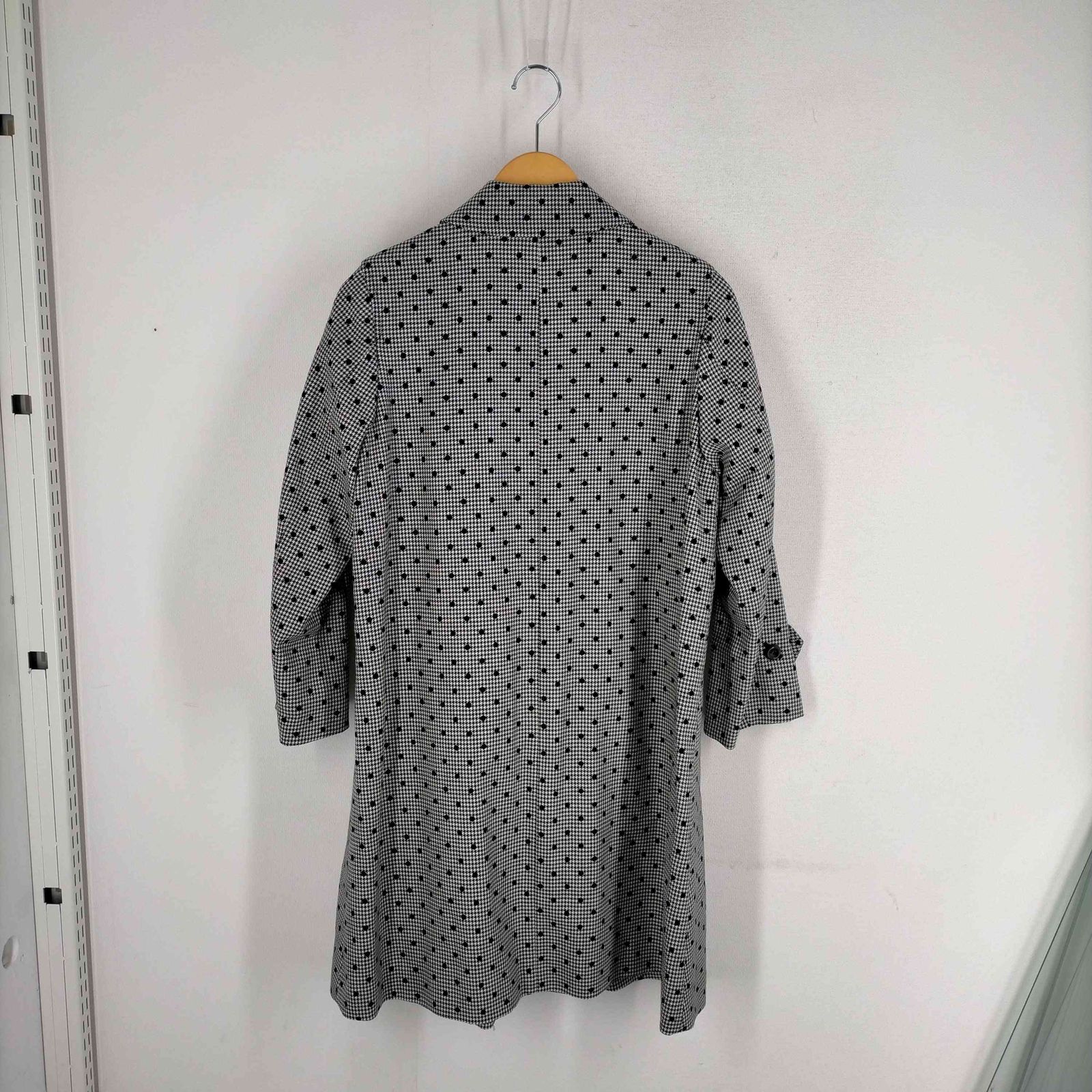 コムデギャルソン　千鳥格子柄　コート　フランス製 トリココムデギャルソン tricot COMME des GARCONS 12AW 千鳥格