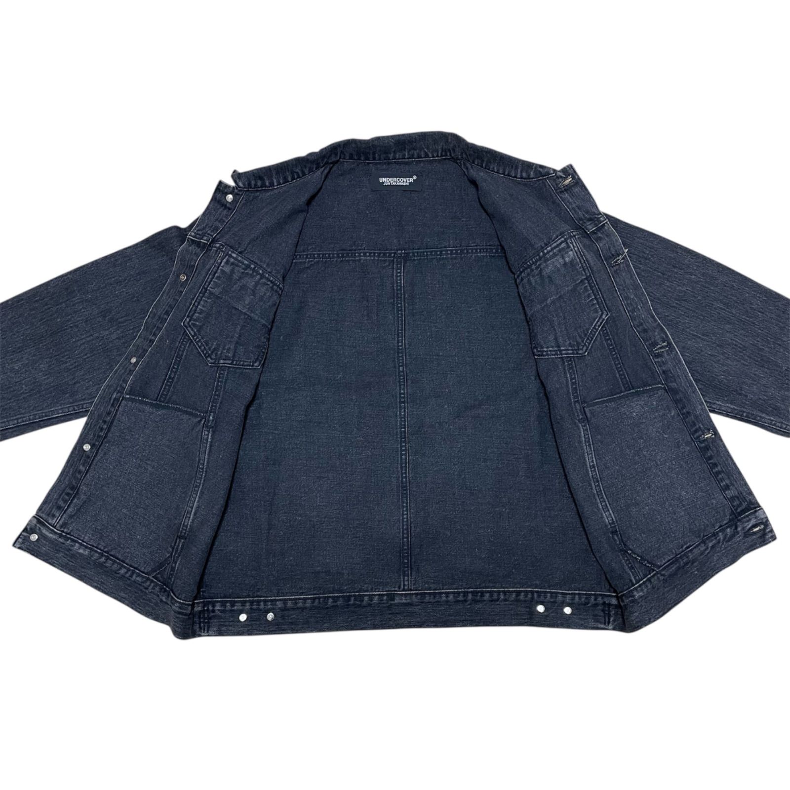 定価132000円 UNDERCOVER TWIN PEAKS フォト パッチ デニム ジャケット
