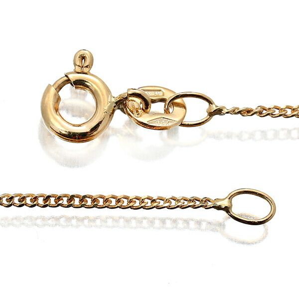 UNOAERREウノアエレルビーダイヤK18750YGネックレス