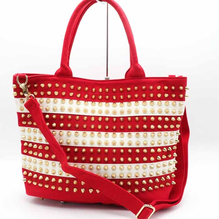 グランジア トートバッグ ショルダーバッグ 美品 2way ボーダー 