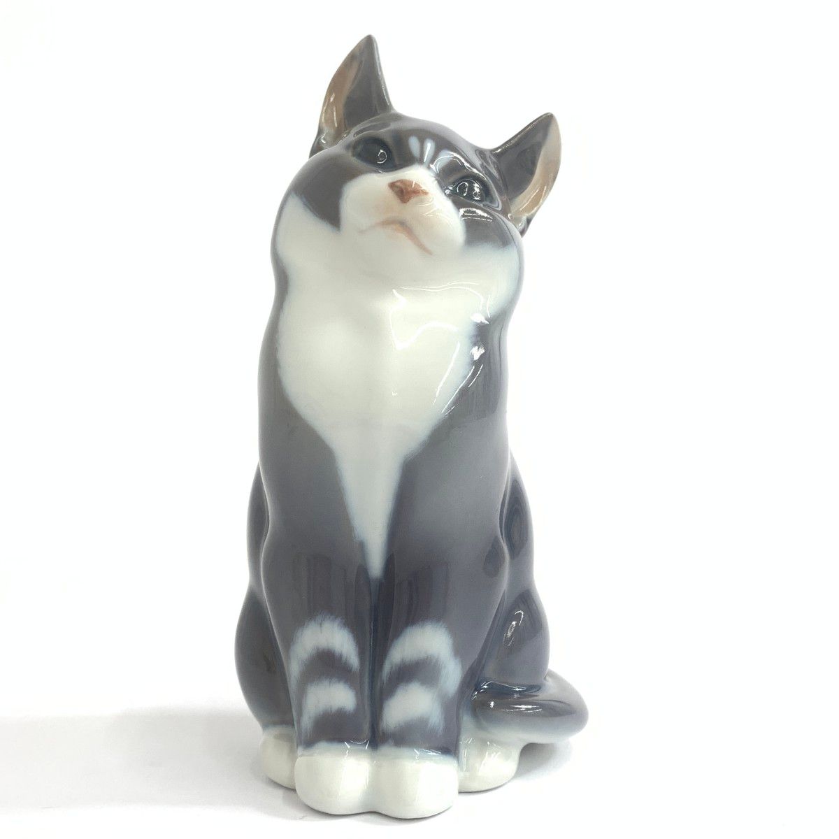 美品 ROYAL COPENHAGEN ロイヤルコペンハーゲン ネコ フィギュリン