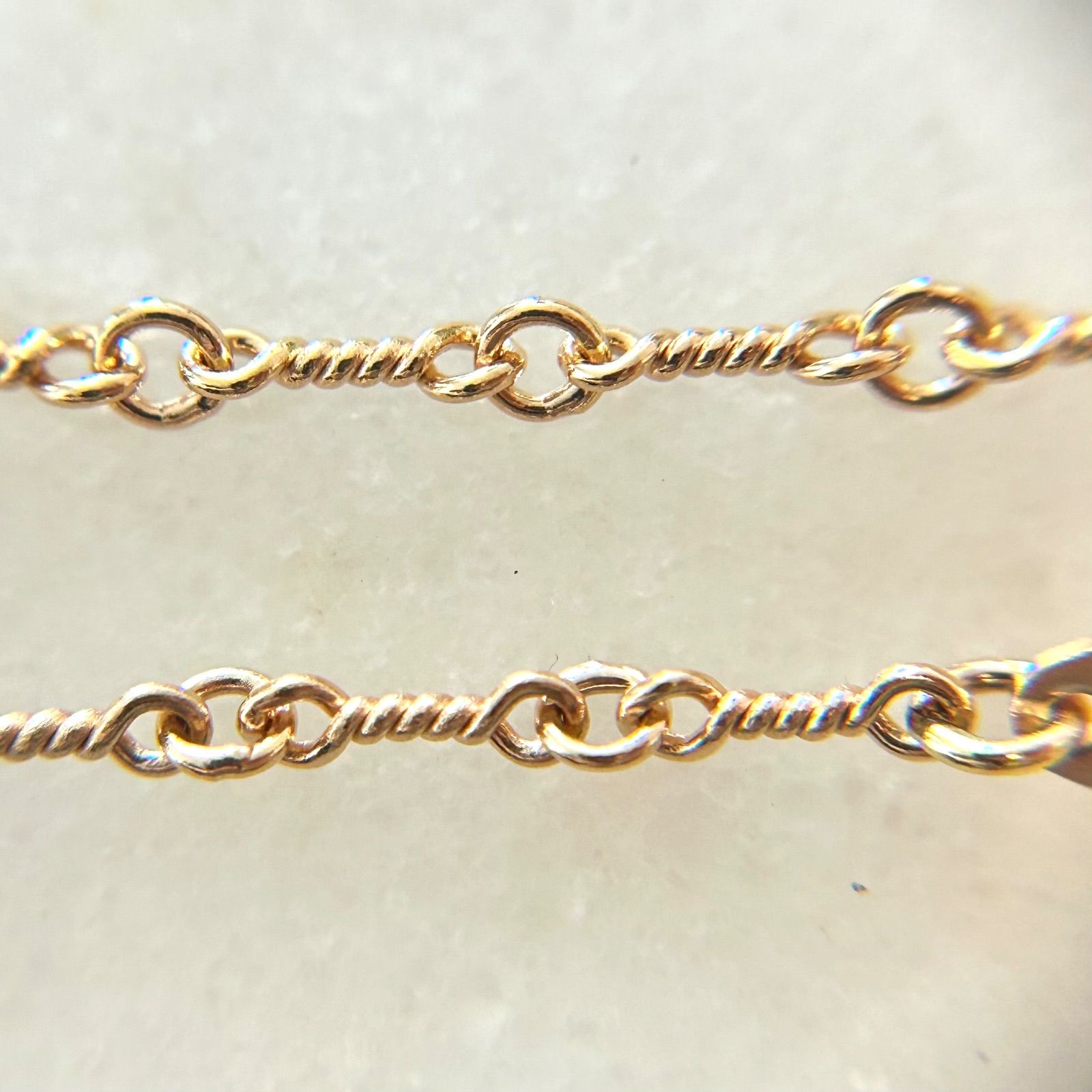 新品未使用】CHROME HEARTS クロムハーツ 22k ツイストチェーン