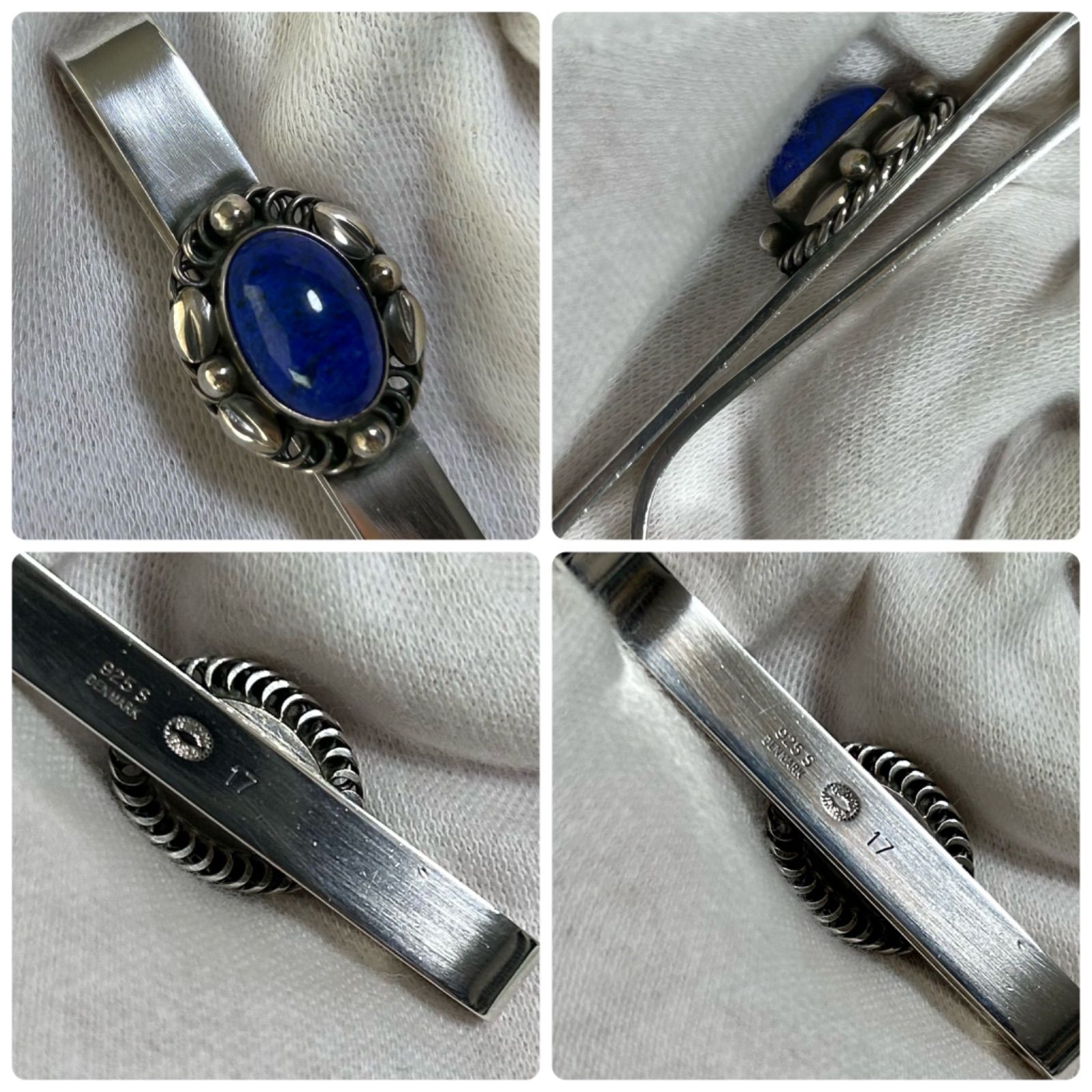 ジョージジェンセン タイピン ネクタイピン 17 ラピスラズリ