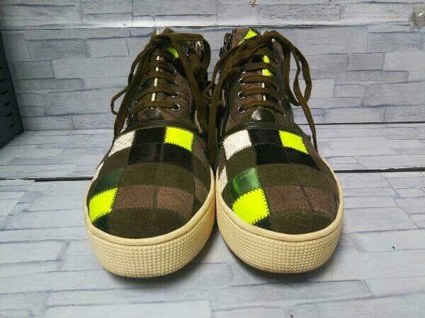 WHITE FLAGS 15S/S Woodrow Olive Degicamo Patchwork ホワイト 