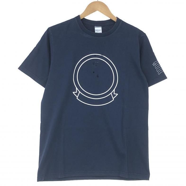 【中古】NUMBER(N)INE 00s Shotgun holes Tee 4 ネイビー ナンバーナイン[10]