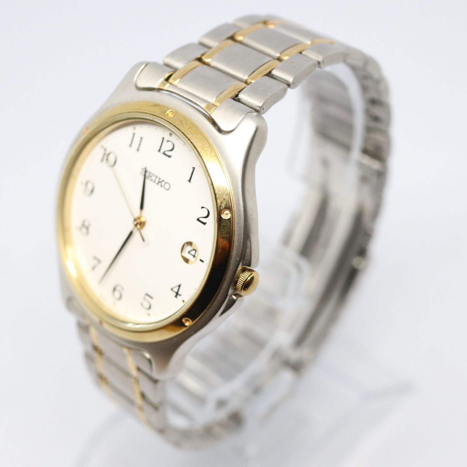 稼働品】SEIKO セイコー SCXA028 メンズ 腕時計 シルバー