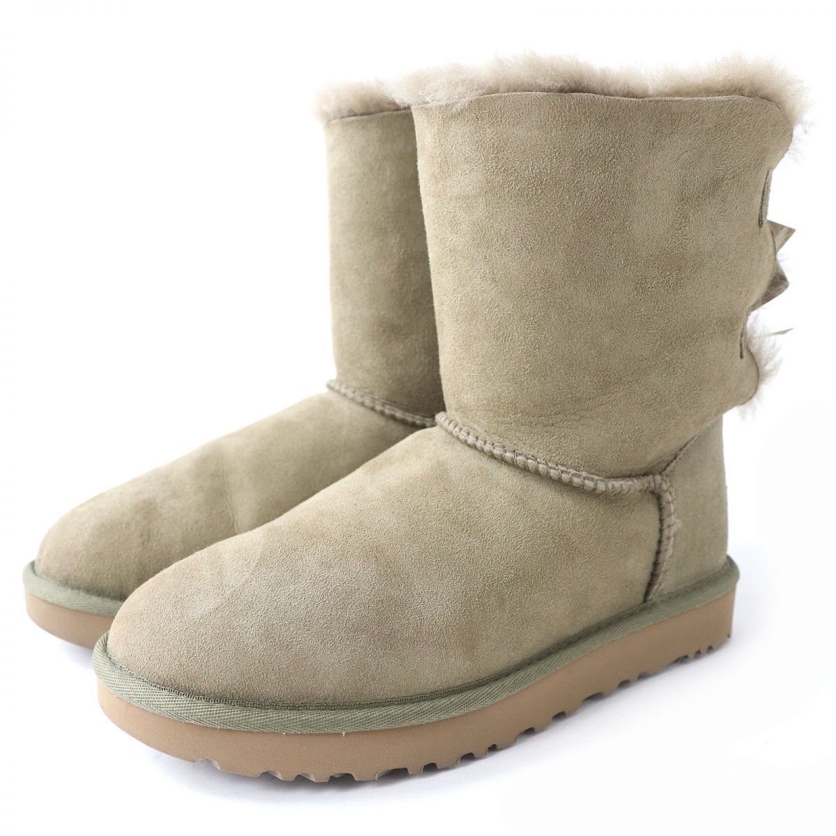 美品△UGG australia アグ 1016225 BAILEY BOW 2 ベイリー ボウ 2