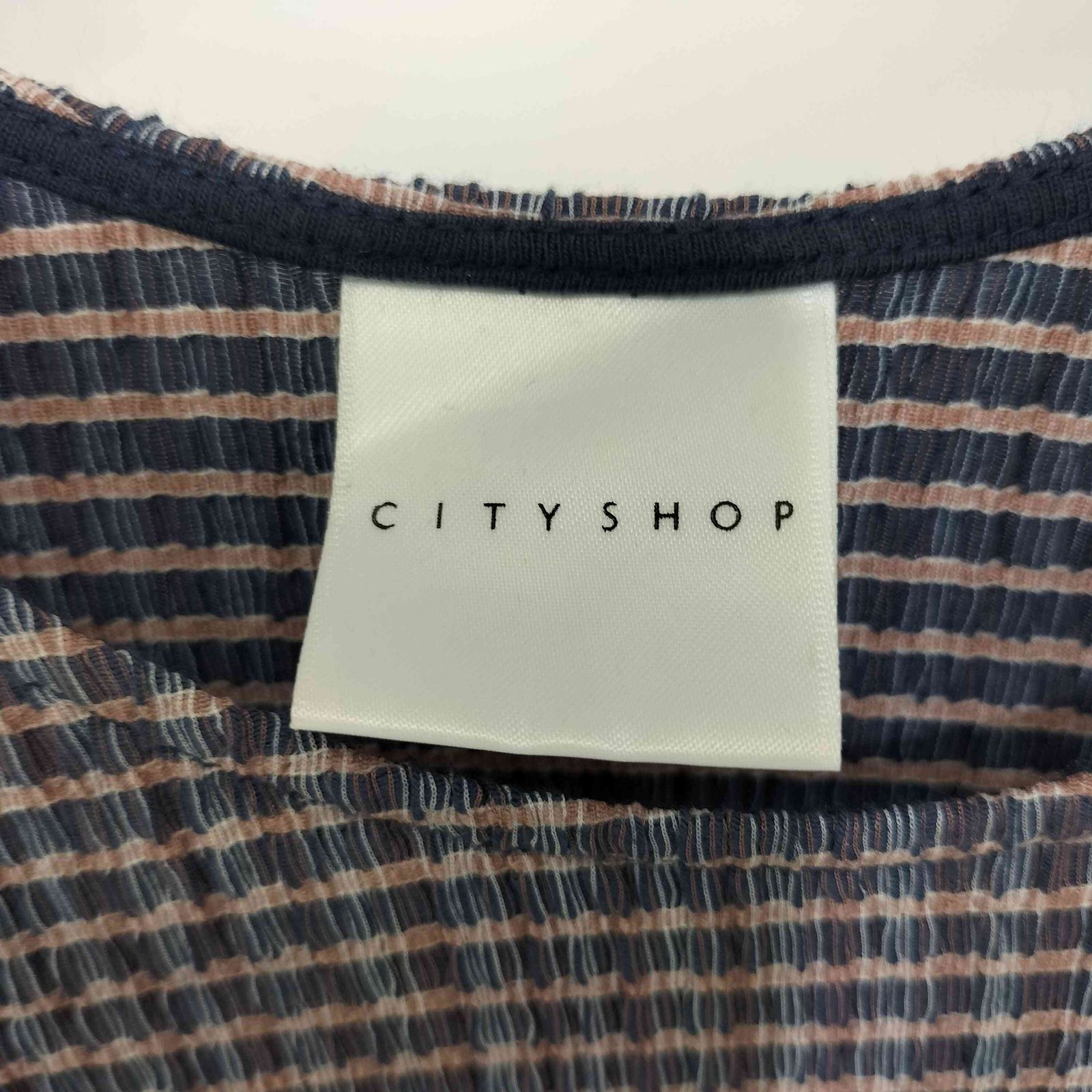 CITYSHOP　GATHERRING LONG TEE チェック シティショップ CITYSHOP GATHERRING LONG TEE レディース 表記