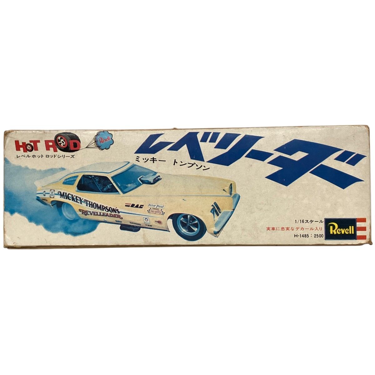 REVELL H-1485 1/16 レベルホッドロッドシリーズ レベリーダー MICKEY THOMPSONS GRAND AM ファニーカー  スリックスデカール 車 プラモデル 未組立 K9444883 - メルカリ