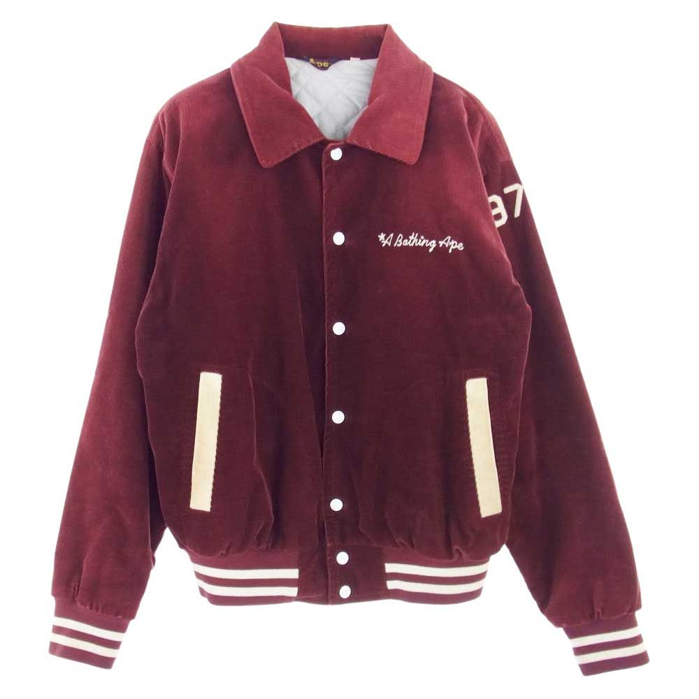 A BATHING APE コーデュロイ スタジャンブルゾン初期978