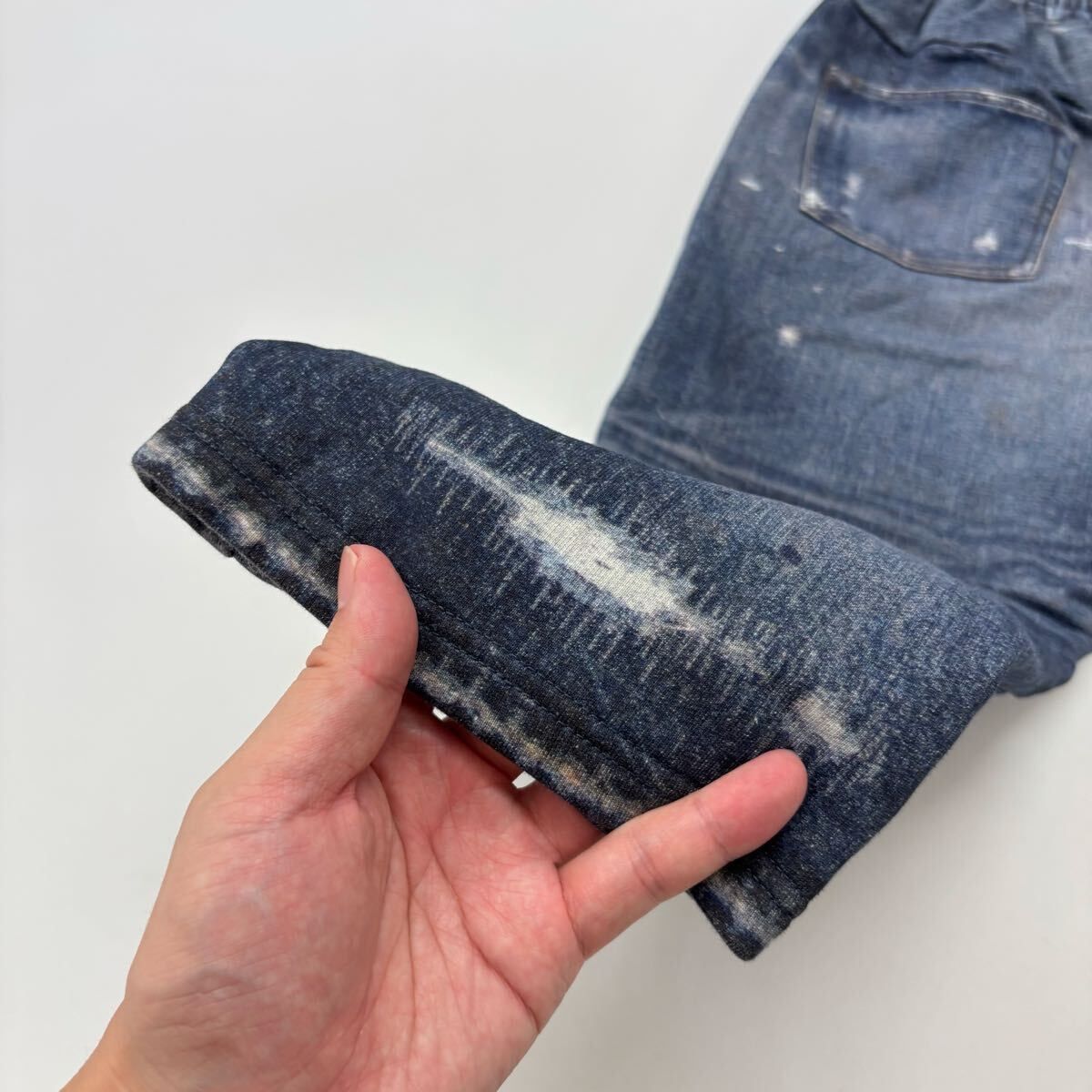 SAPEur サプール KIDS キッズ 5550XX SWEAT PANTS デニム