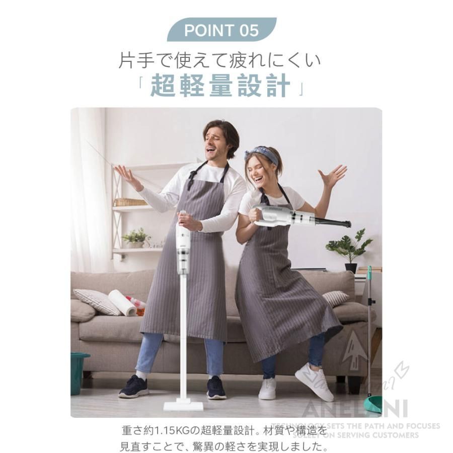 3年保証 改良型掃除機コードレスハンディ掃除機30000pa4WAY一人暮らし強力吸引長時間稼働小型軽量強力充電式