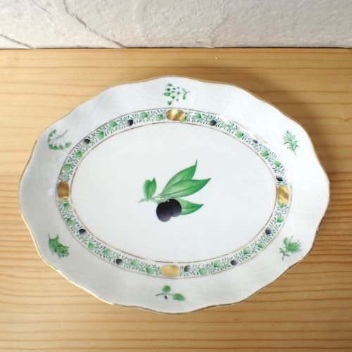 ヘレンド HEREND アピシウスのハーブ プレート 絵皿 飾り皿 - メルカリ