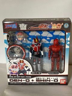 ソフビ魂 仮面ライダー電王+しん王 - メルカリ