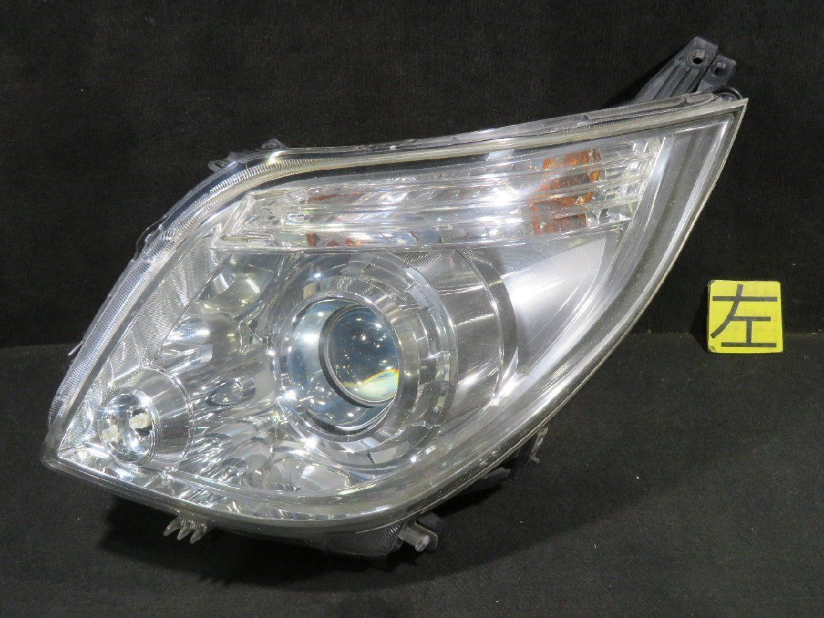 MK21S パレット XS 純正 HID レベ付 ヘッド ランプ ライト 左 (コイト
