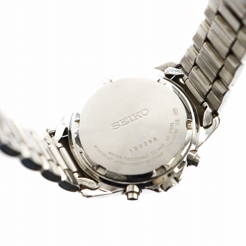 セイコー SEIKO クロノグラフ 腕時計 クォーツ アナログ