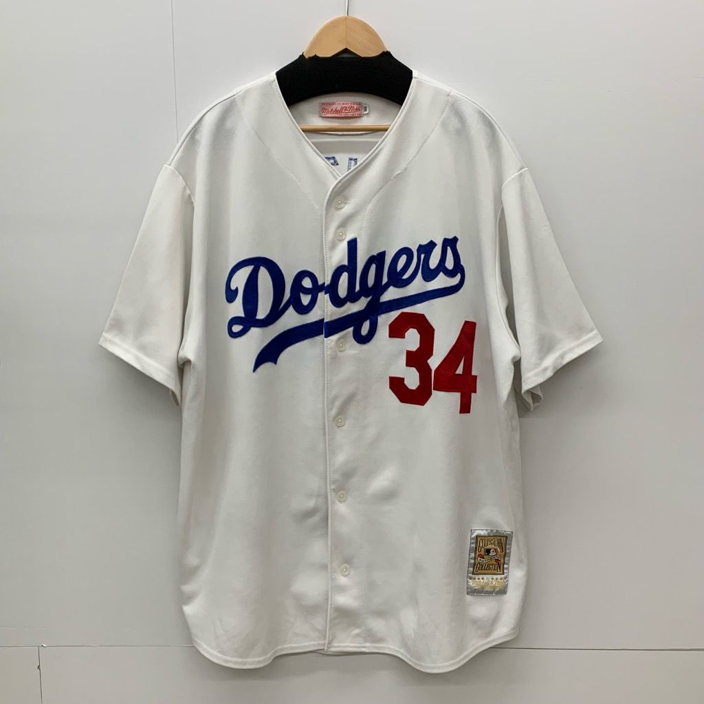 mitchell&ness Los Angeles Dodgers 34 VALENZUELA ベースボールシャツ