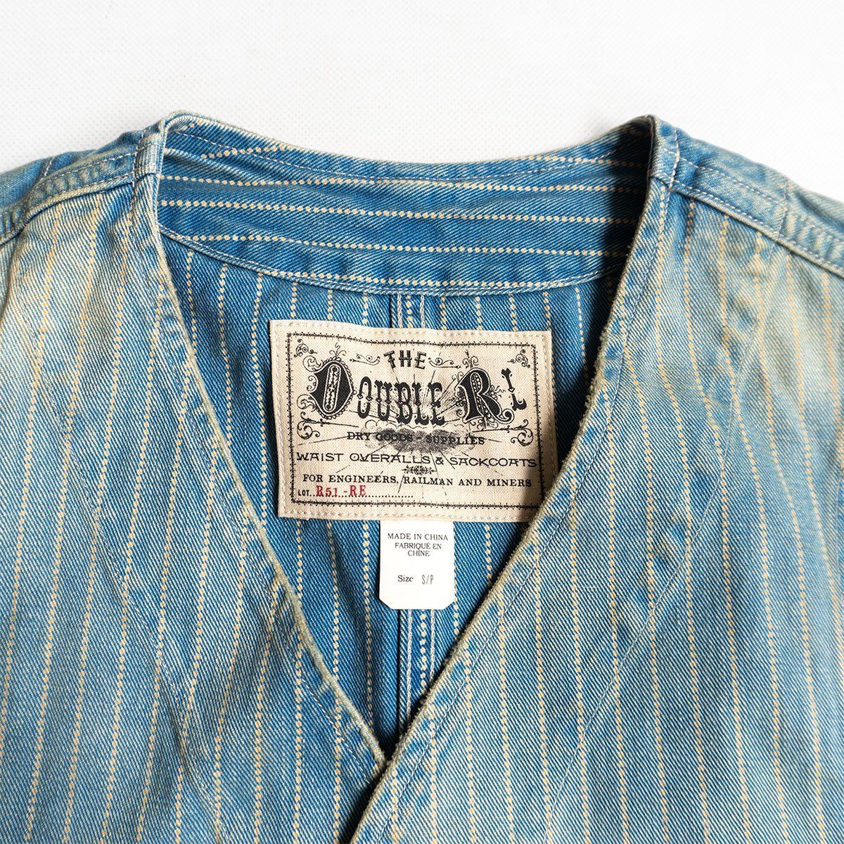 RRL/ELLENGTON VEST/S/ウォバッシュベスト/ラルフローレン 美品】RRL