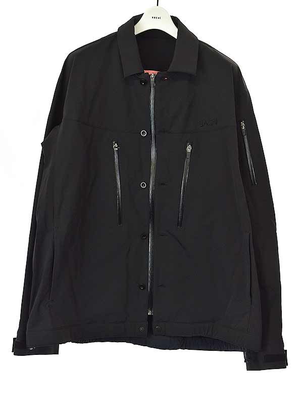 sacai サカイ 23AW Nylon Stretch Water-Repellent L/S Shirt シャツ