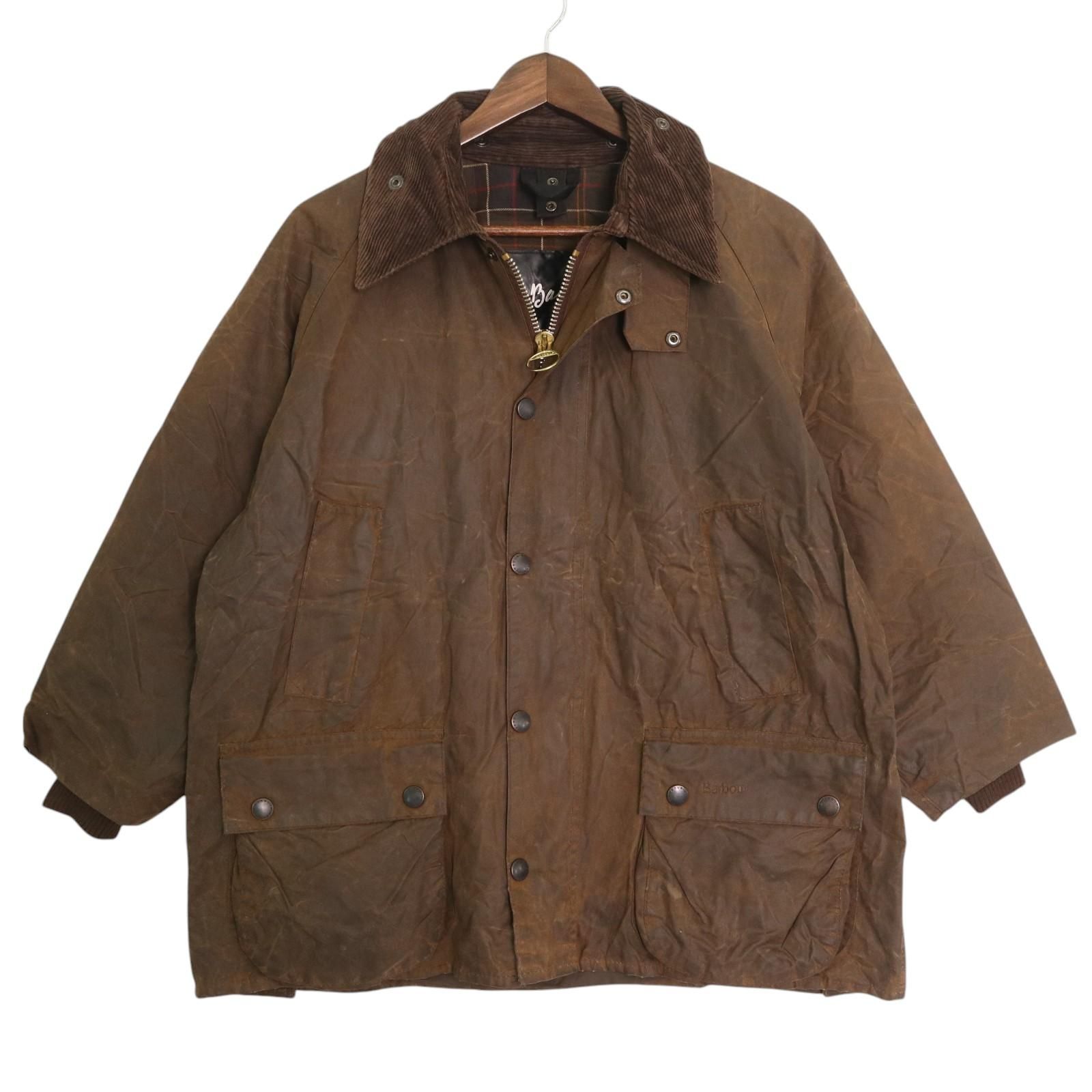 00年代 イングランド製 Barbour バブアー BEDALEビデイル オイルド 