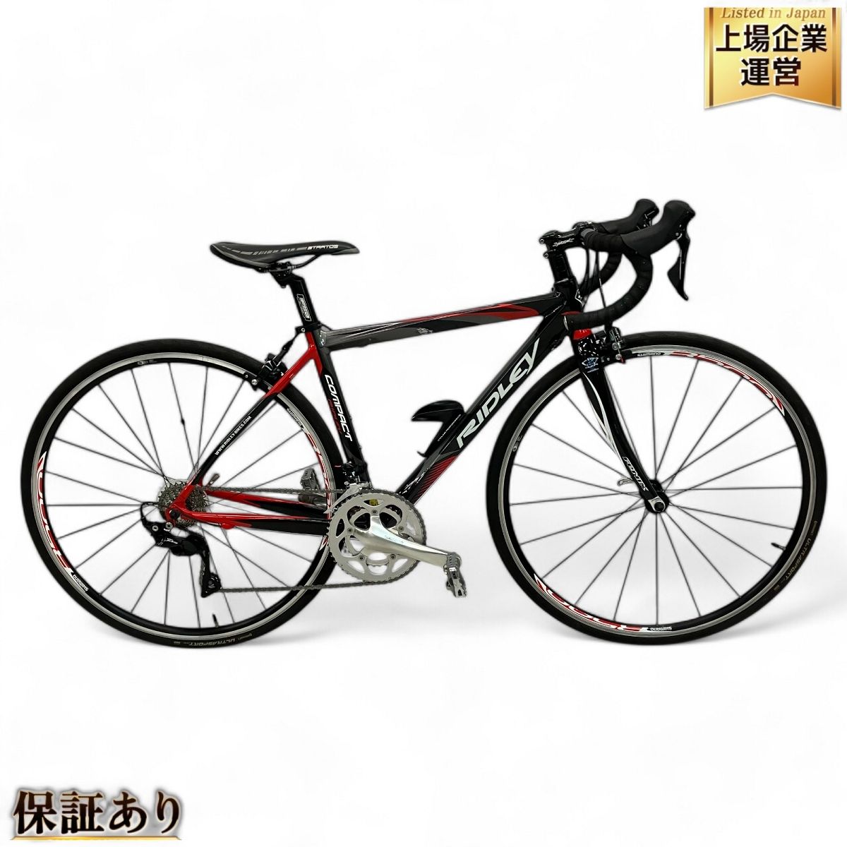 RIDLEY COMPACT ロードバイク 2010年モデル XSサイズ 7005アルミ SHIMANO 105 2×9段 リドレー コンパクト 中古  C9546213 - メルカリ