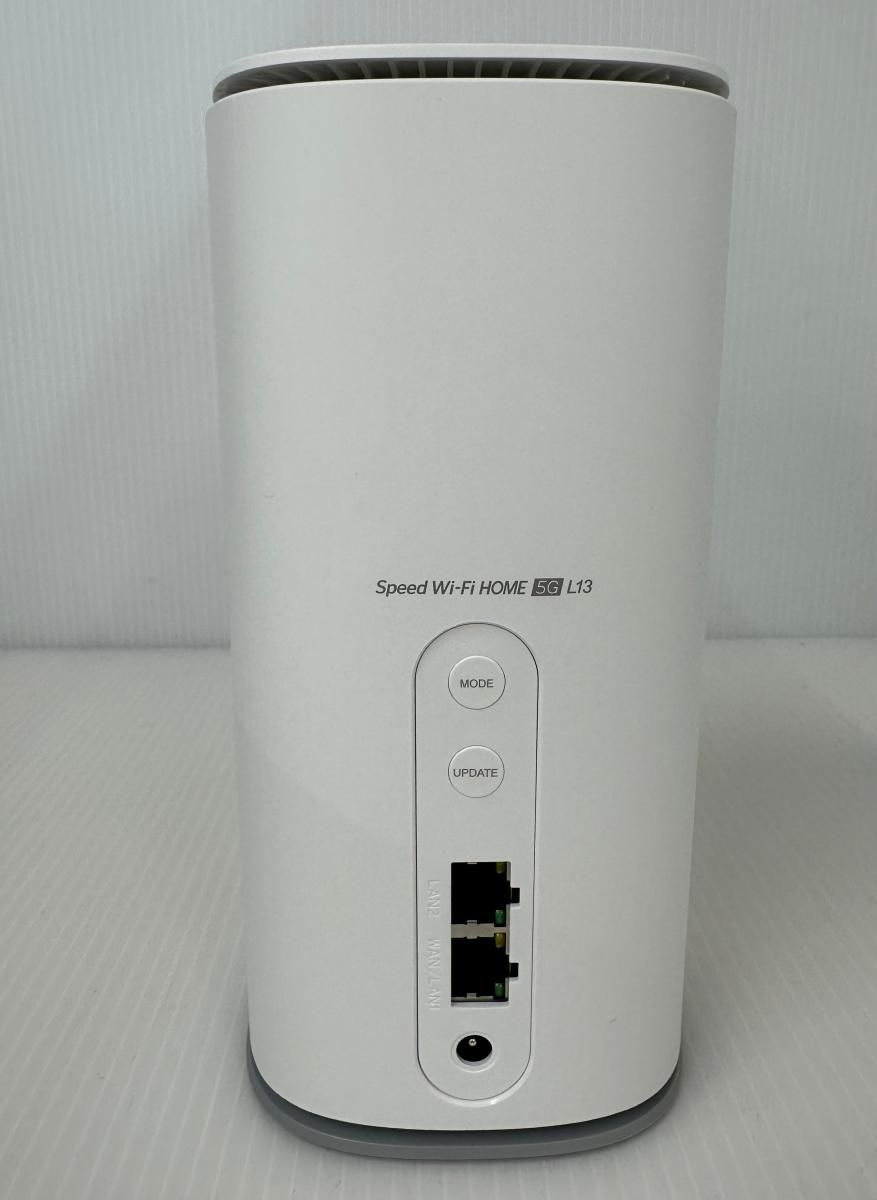 Speed Wi-Fi HOME 5G L13 ZTE ホワイト Speed Wi-Fi HOME 5G L13