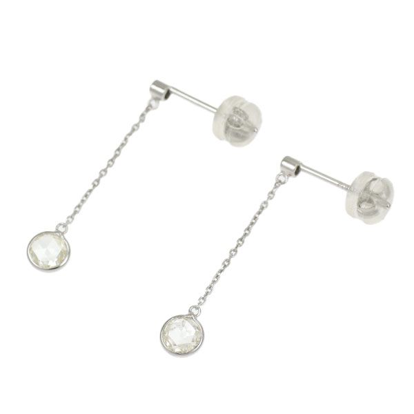 Pt900 ローズカット ダイヤモンド ピアス 0.55ct - メルカリ