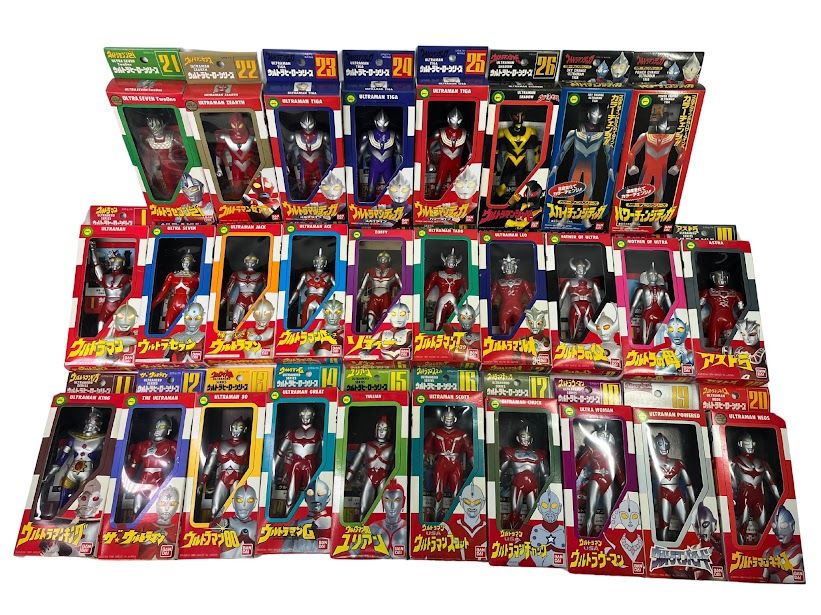 ウルトラヒーローシリーズ1～26＆カラーチェンジシリーズ2体 計28体セット1991年～1997年版