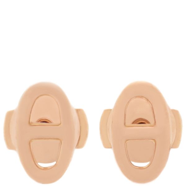 エルメス HERMES ピアス シェーヌダンクル PM K18PG ピンクゴールド  