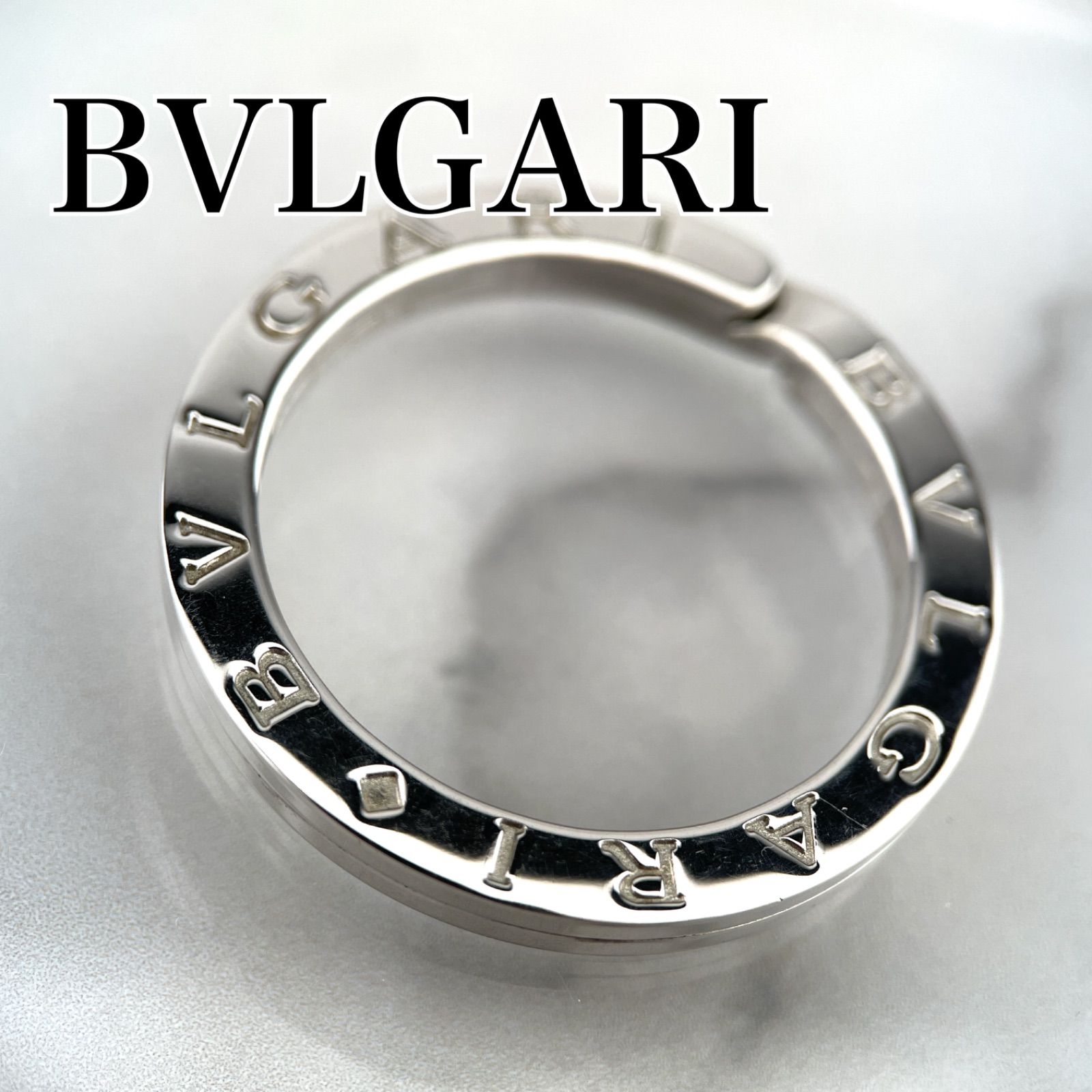 イタリア製 BVLGARI ブルガリ シルバー キーリング 925 ネックレス 