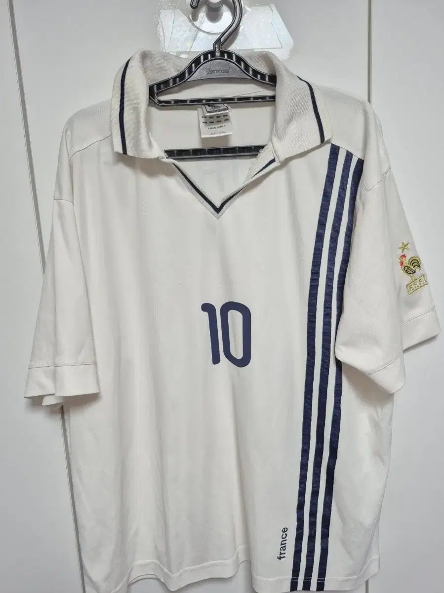 定番人気，HOT adidas(アディダス) 正規品 フランス ジダン Tシャツ 100 サイズ 出品 Tシャツ