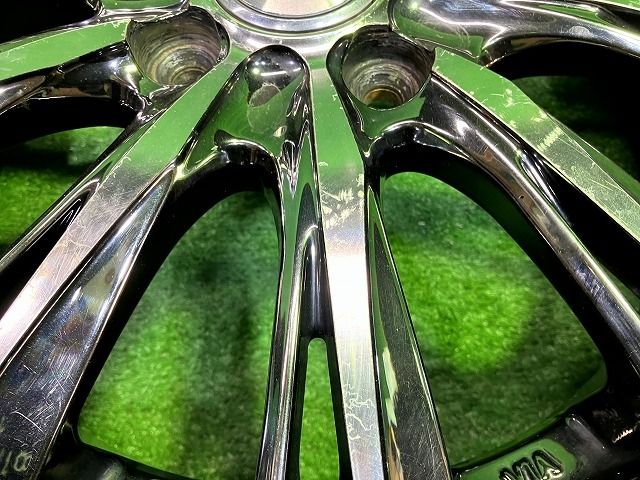 レオニス N-BOX ホイール アルミ メッキ 15インチ 4.5J 4穴 4本 100 45