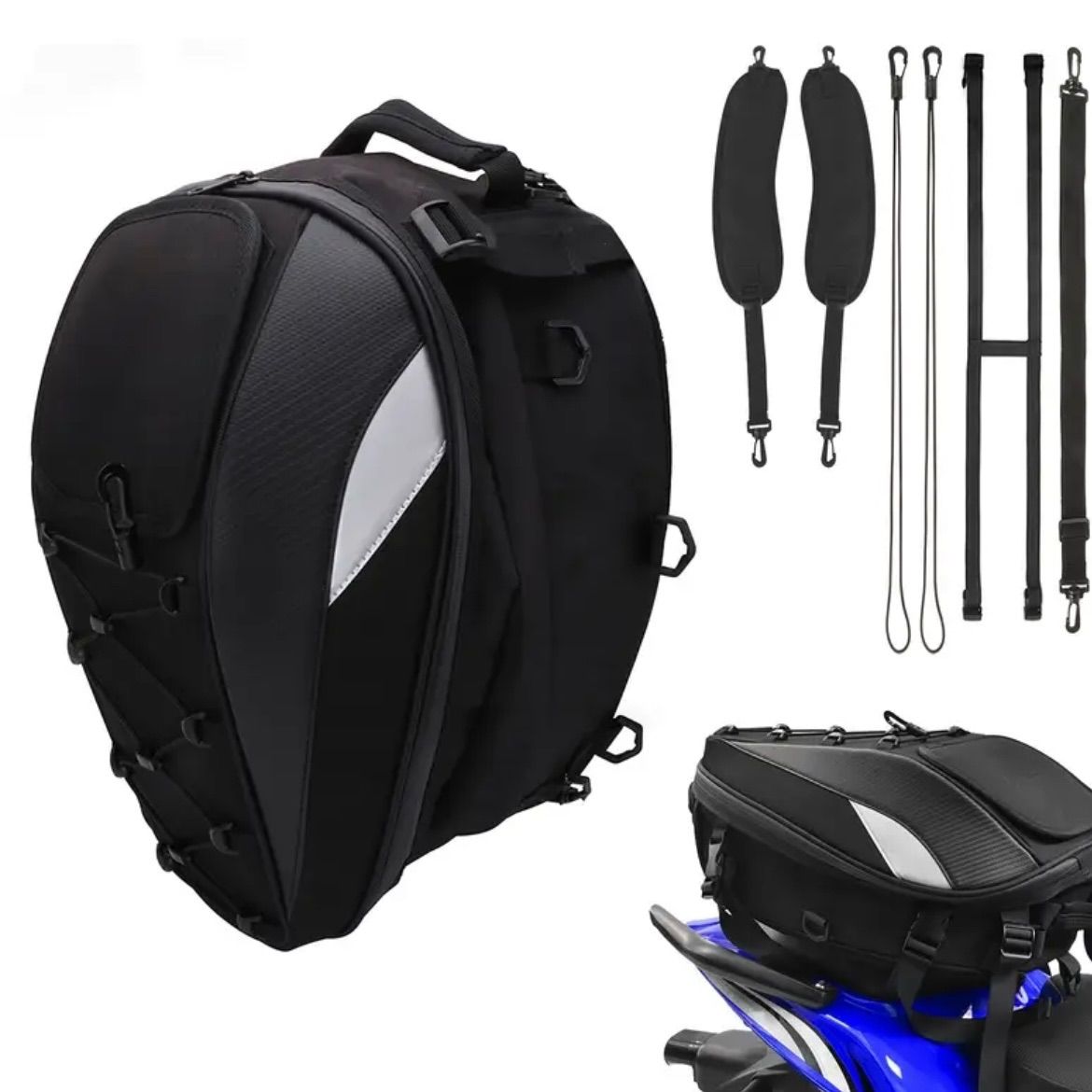 高機能バックパック型ツーリングギア