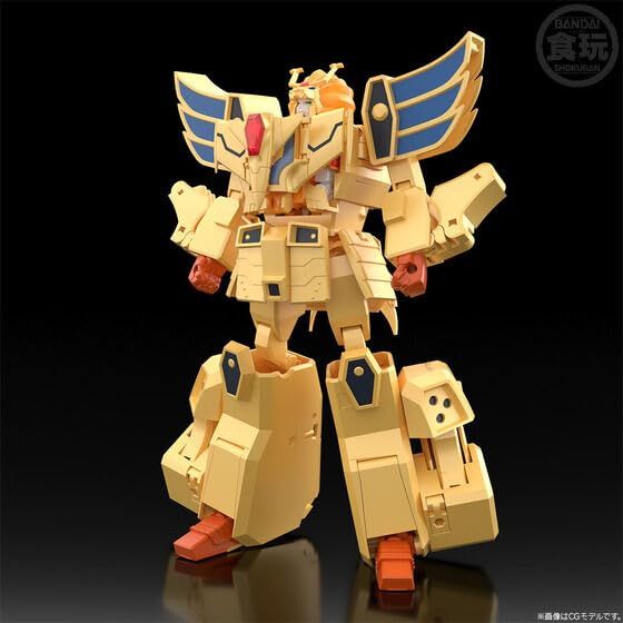 激レア　新品未開封　黄金勇者ゴルドラン レオンカイザー&空影 フィギュア SHOKUGAN MODELING PROJECT] 黄金勇者ゴルドラン レオンカイザー