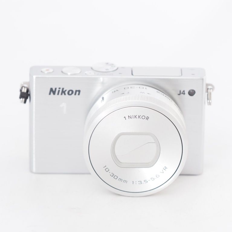 Nikon ミラーレス一眼 Nikon1 J4 標準パワーズームレンズキット シルバー ニコン J4HPLKSL