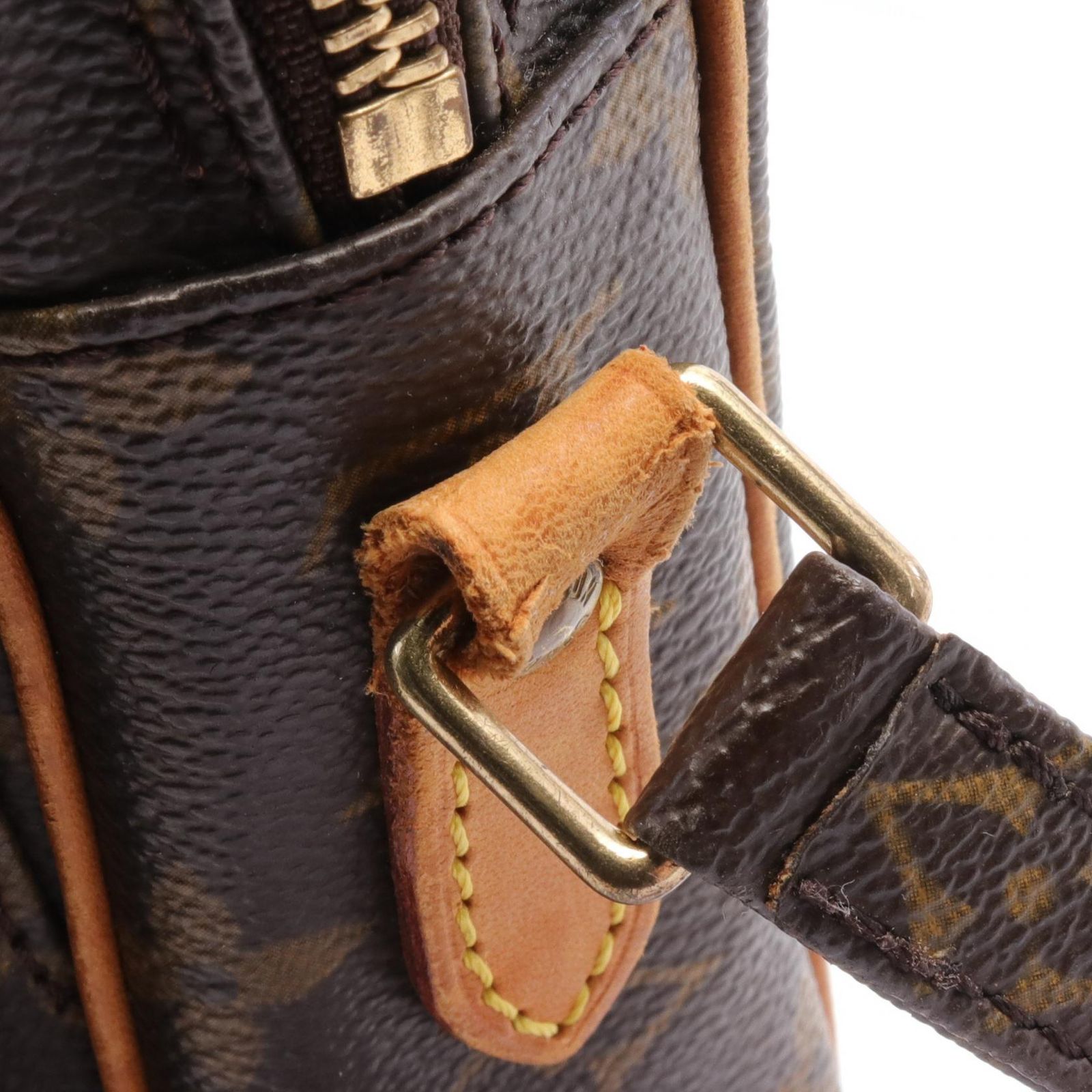 LOEWE ロエベ レザー製 バッグ シャンパンゴールド ヴィンテージ LOEWE ロエベ ハンドバッグ レザー ゴールド ショルダーバッグ