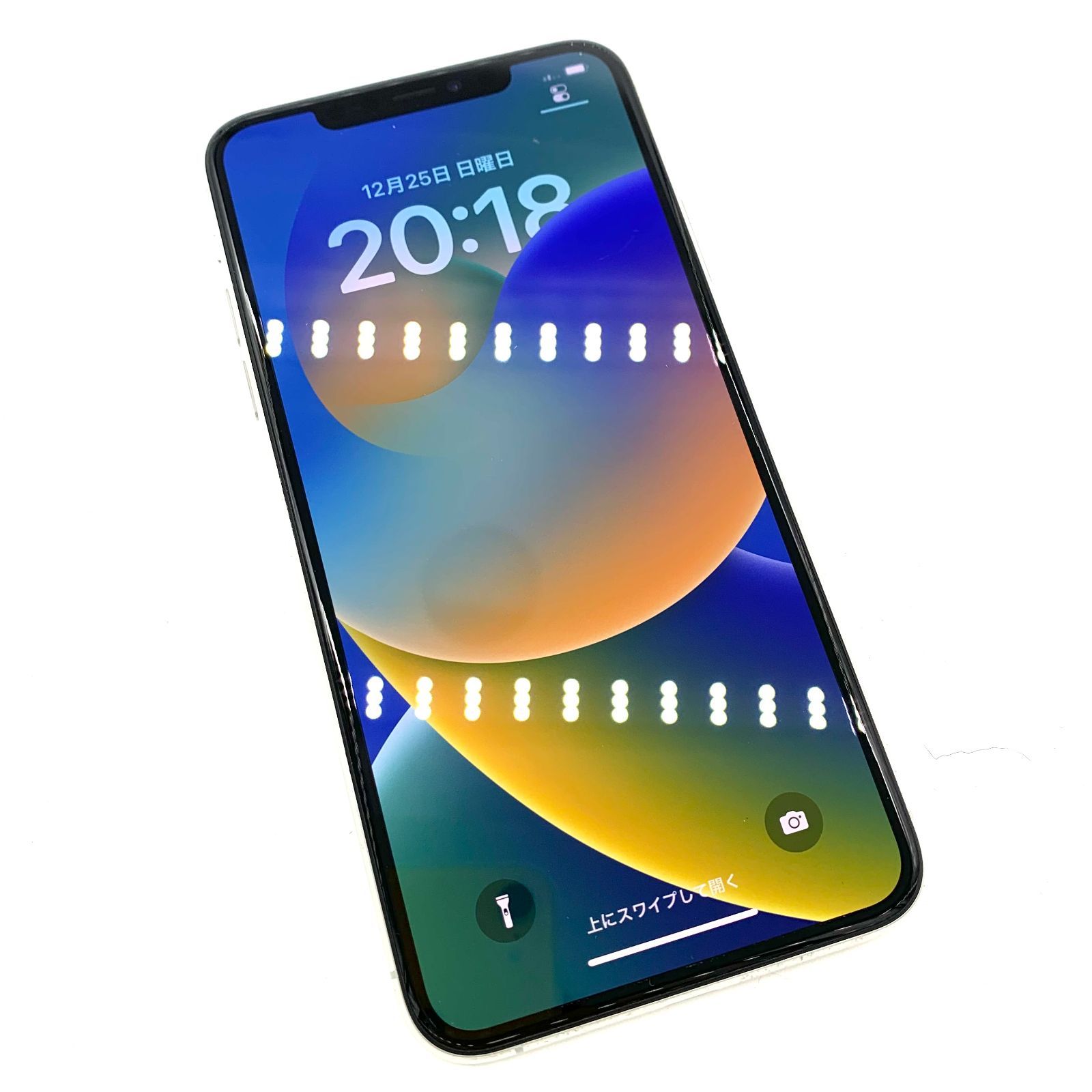 2021人気の ▽SIMロック解除(au) iPhone11ProMAX 256GB シルバー 55250