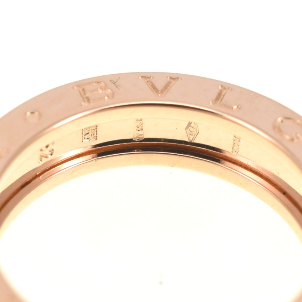 ブルガリ BVLGARI B-Zero1 リング サイズ52 JP12 K18PG レディース S 139655