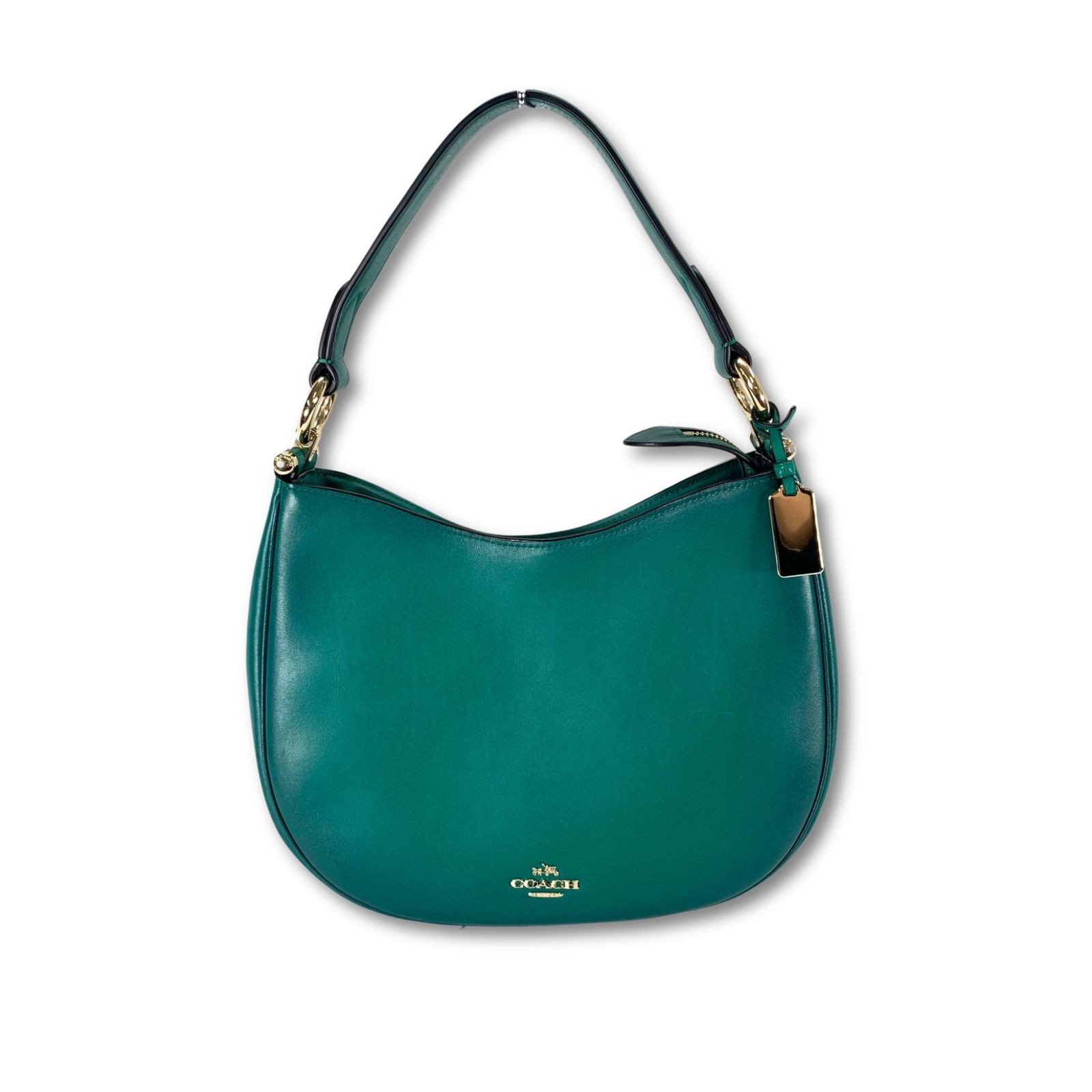 COACH コーチ ノマド サッチェル ハンドバッグ ワンショルダー グリーン 2wayバッグ 54868