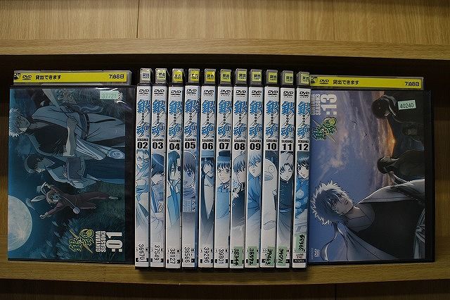 DVD 銀魂 シーズン3 全13巻 ※ケース無し発送 レンタル落ち
