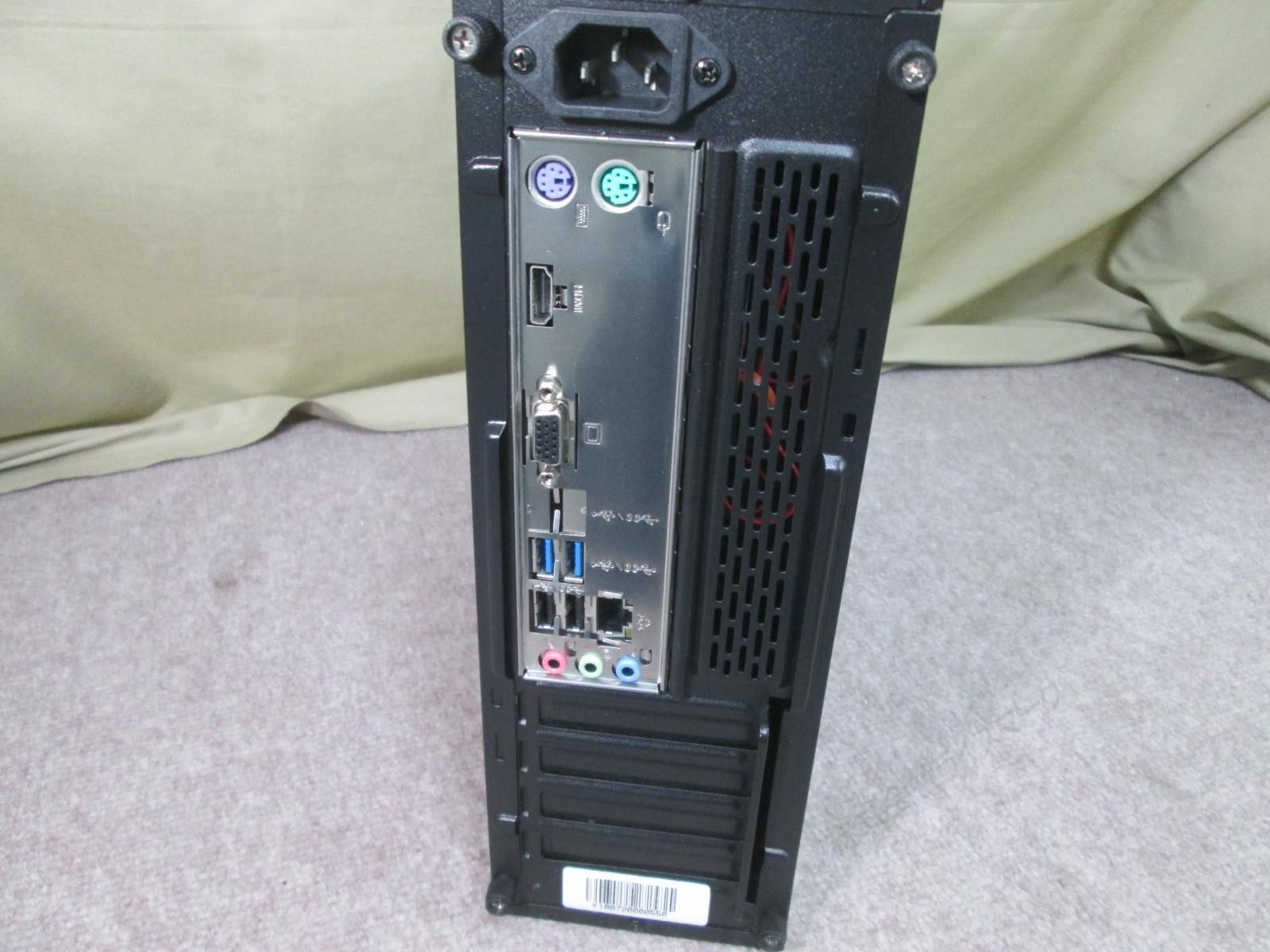 自作機 H110M-BTC【Core i5 7500】 【Windows11 Home】ブルーレイ／MS 365 Office Web／スリム型／